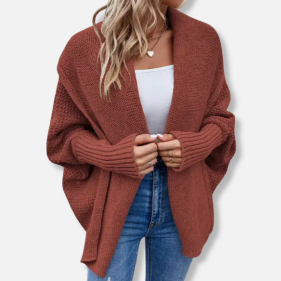 Large Cozy Open Front Sweater