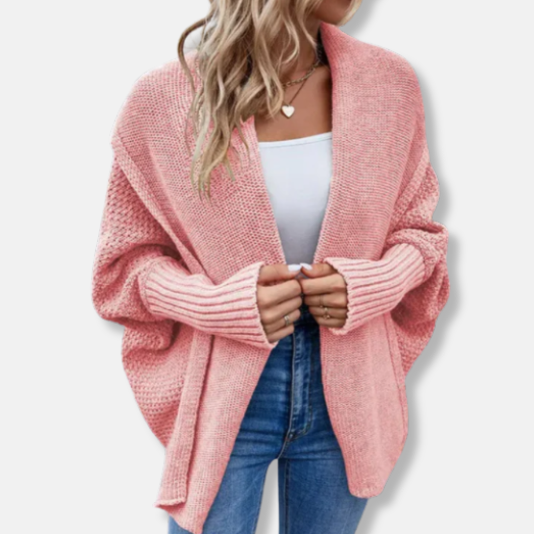 Large Cozy Open Front Sweater