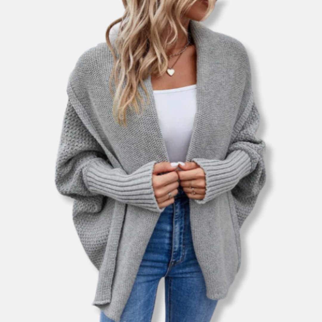 Large Cozy Open Front Sweater