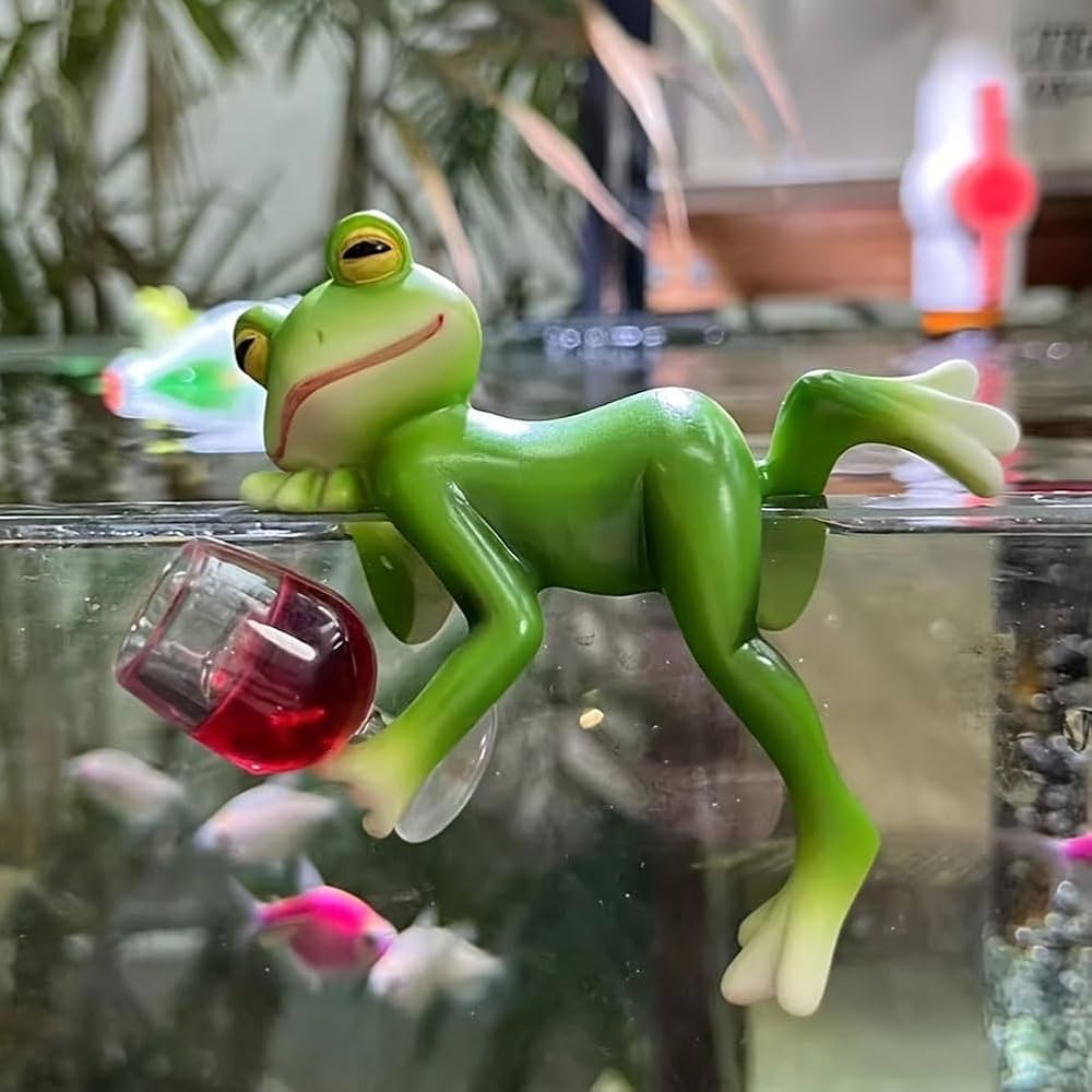 Vibrant Frog Wine Charm Marker - OutfitLondon