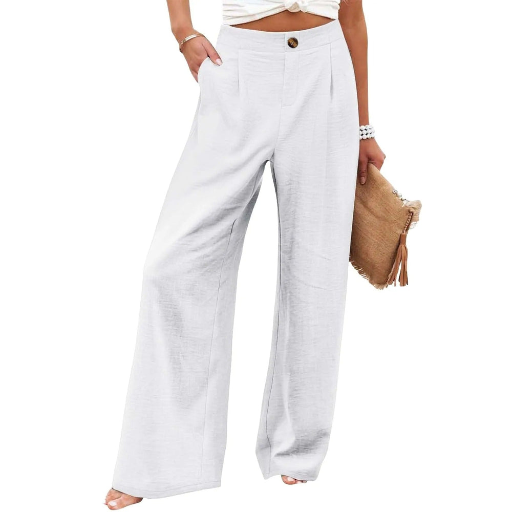 Comfortable Wide Leg Summer Trousers