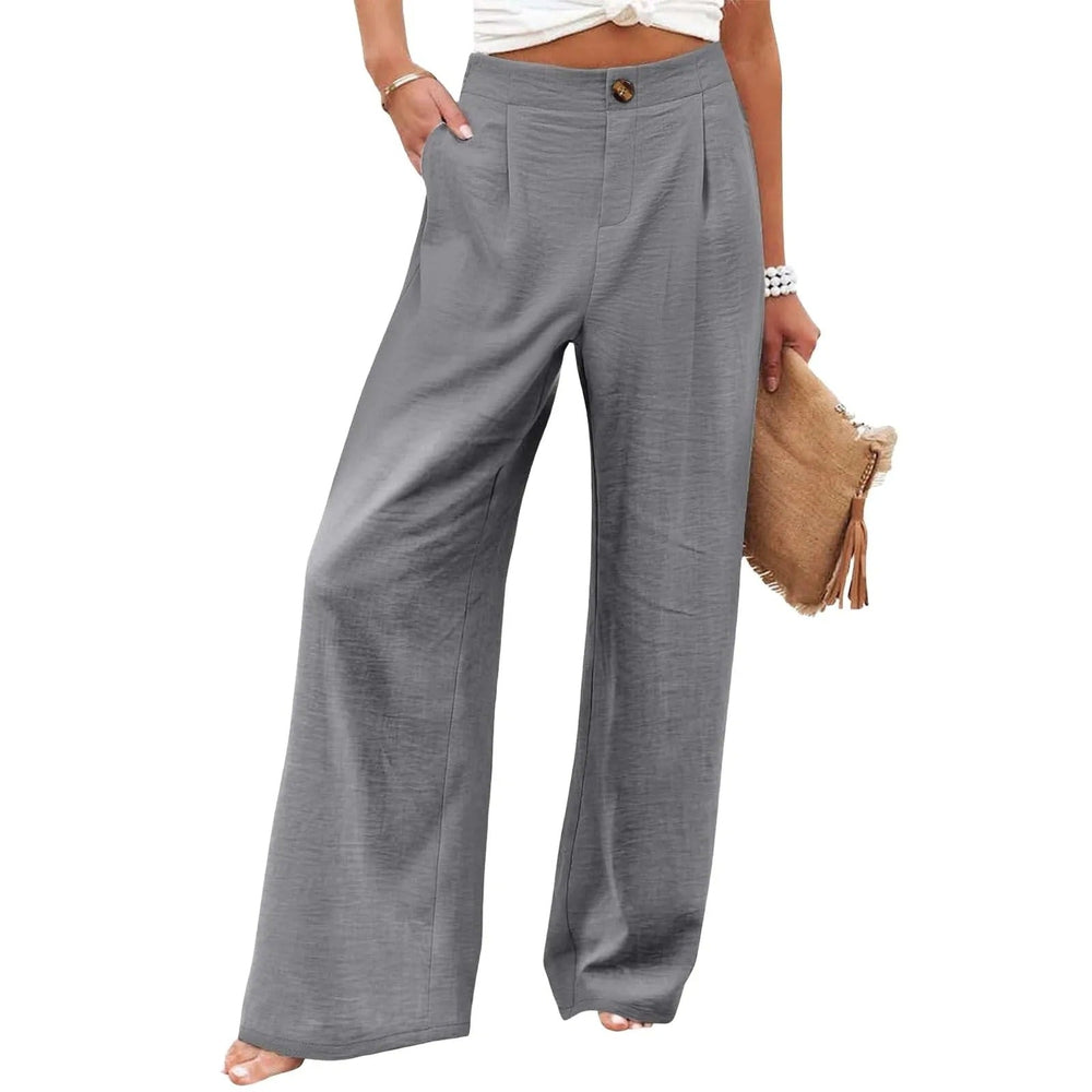 Comfortable Wide Leg Summer Trousers