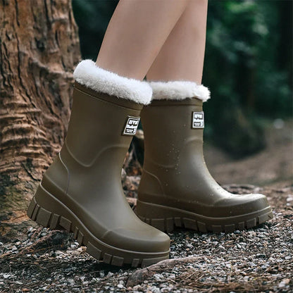 Warm Waterproof Snow Boots for Women