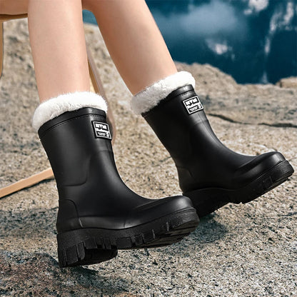 Warm Waterproof Snow Boots for Women