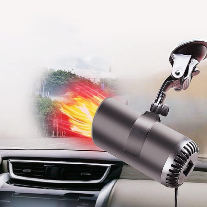 Compact 12V Car Heater with Fast Defrost