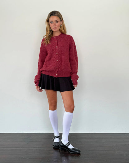 Warm Women's Knit Cardigan Sweater