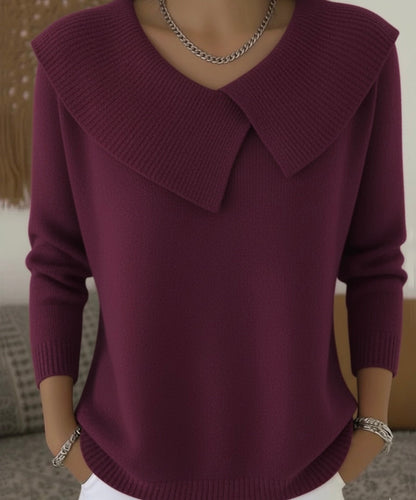 Textured Crew Neck Sweater
