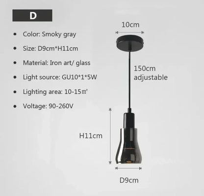 Elegant Pendant Glass Lighting Fixtures