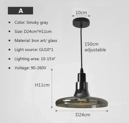 Elegant Pendant Glass Lighting Fixtures