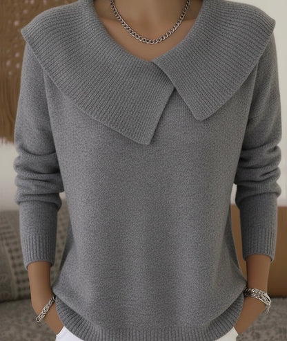Textured Crew Neck Sweater