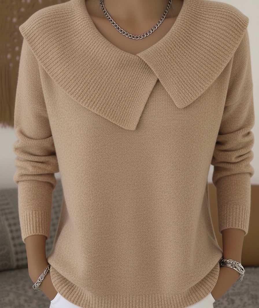 Textured Crew Neck Sweater