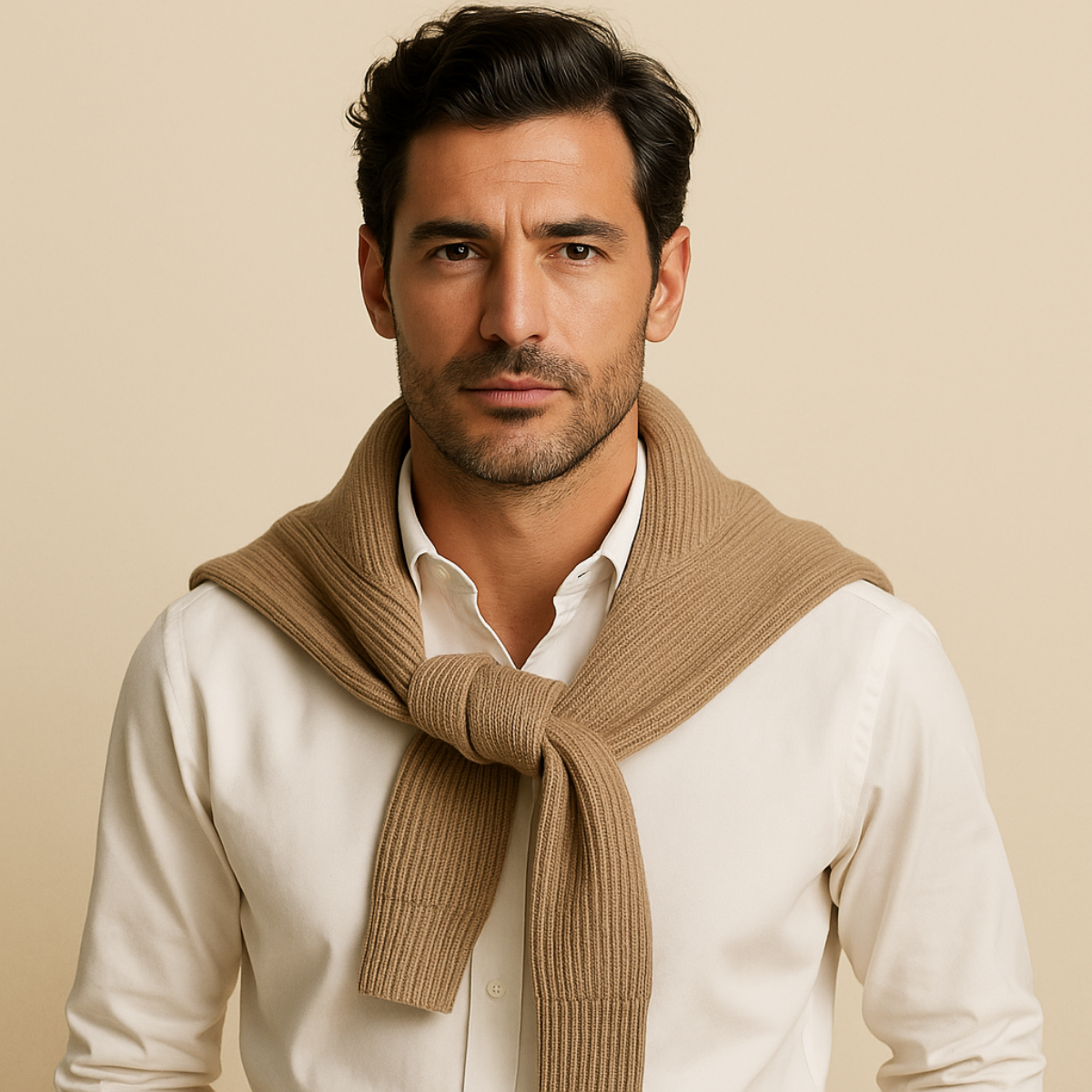 Warm Wool Quarter Zip Sweater
