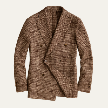 Classic Fit Patterned Suit Jacket - OutfitLondon