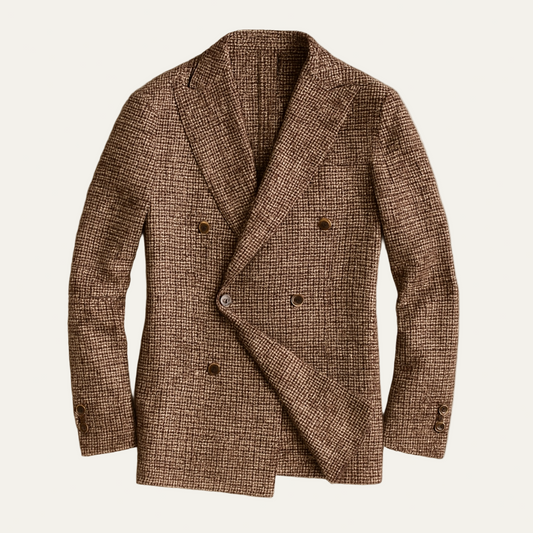 Classic Fit Patterned Suit Jacket - OutfitLondon