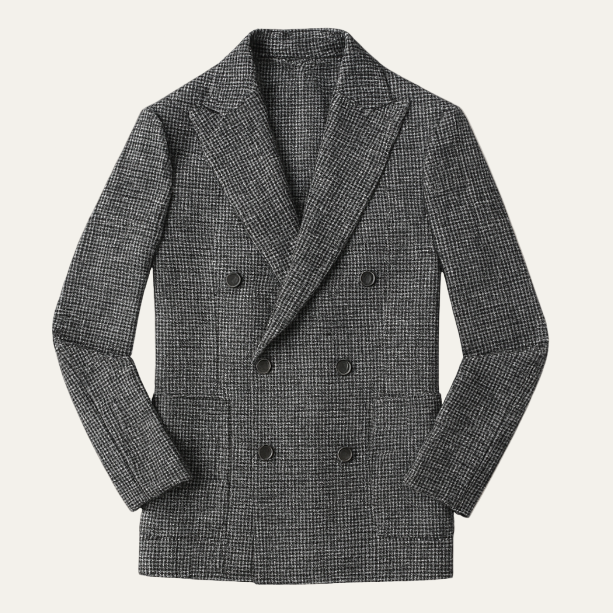 Classic Fit Patterned Suit Jacket