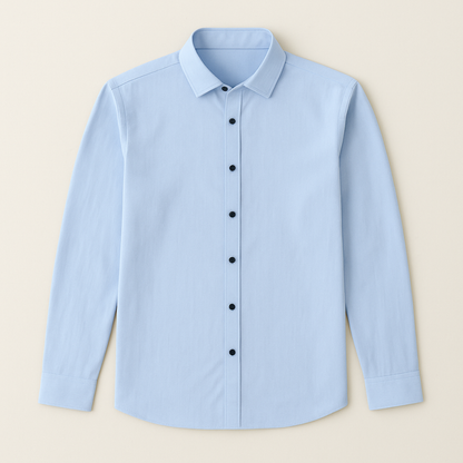 Classic Fit Mens Linen Dress Shirt