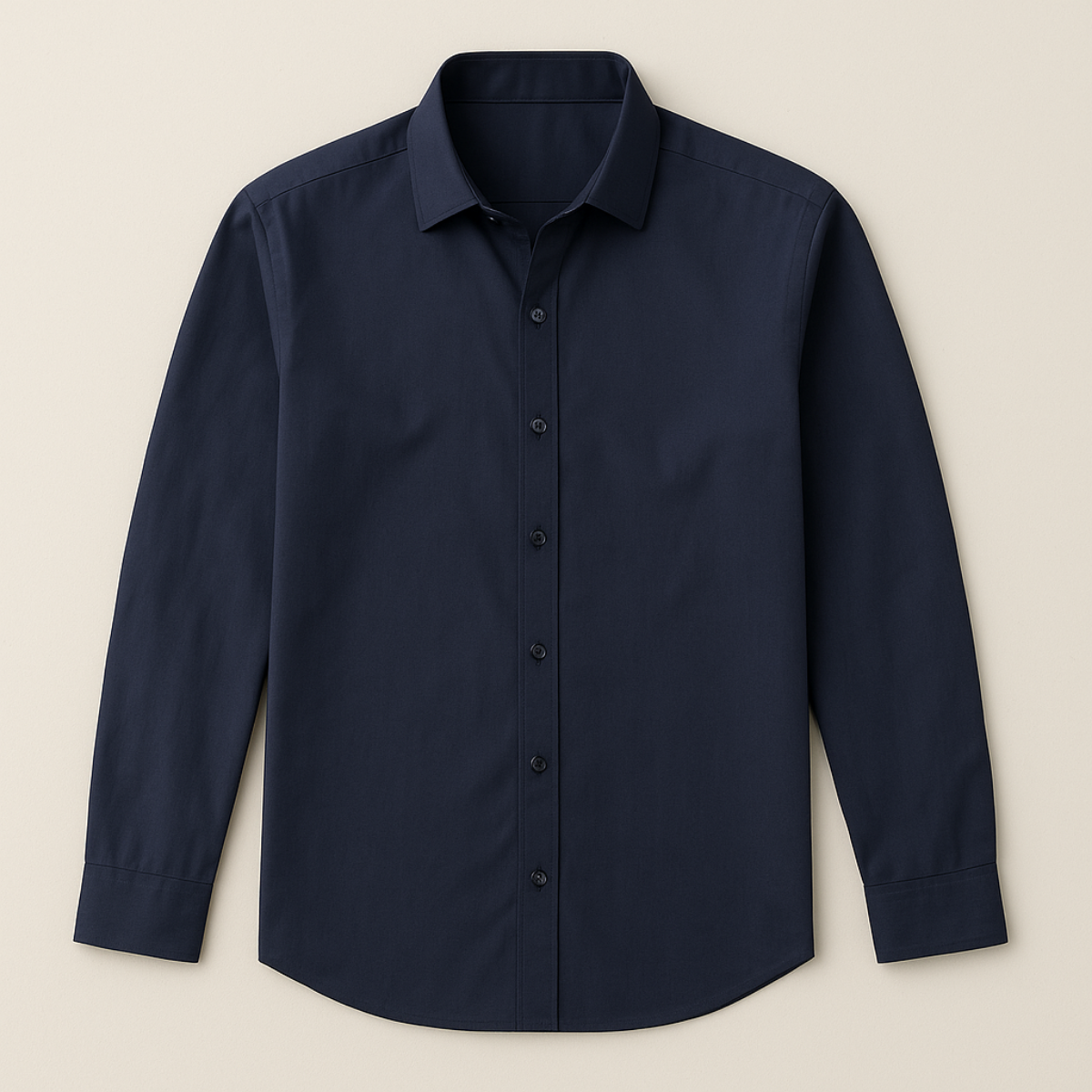 Classic Fit Mens Linen Dress Shirt
