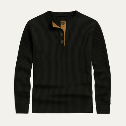 Men's Fitted Long Sleeve Thermal Top