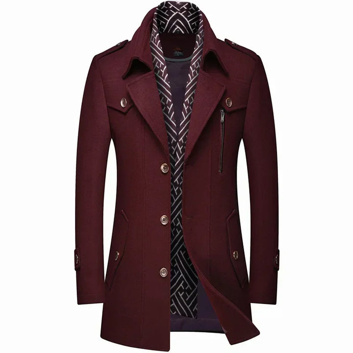 Stylish Insulated Men's Winter Coat
