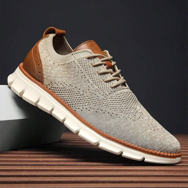 Breathable Oxford Dress Shoes - OutfitLondon