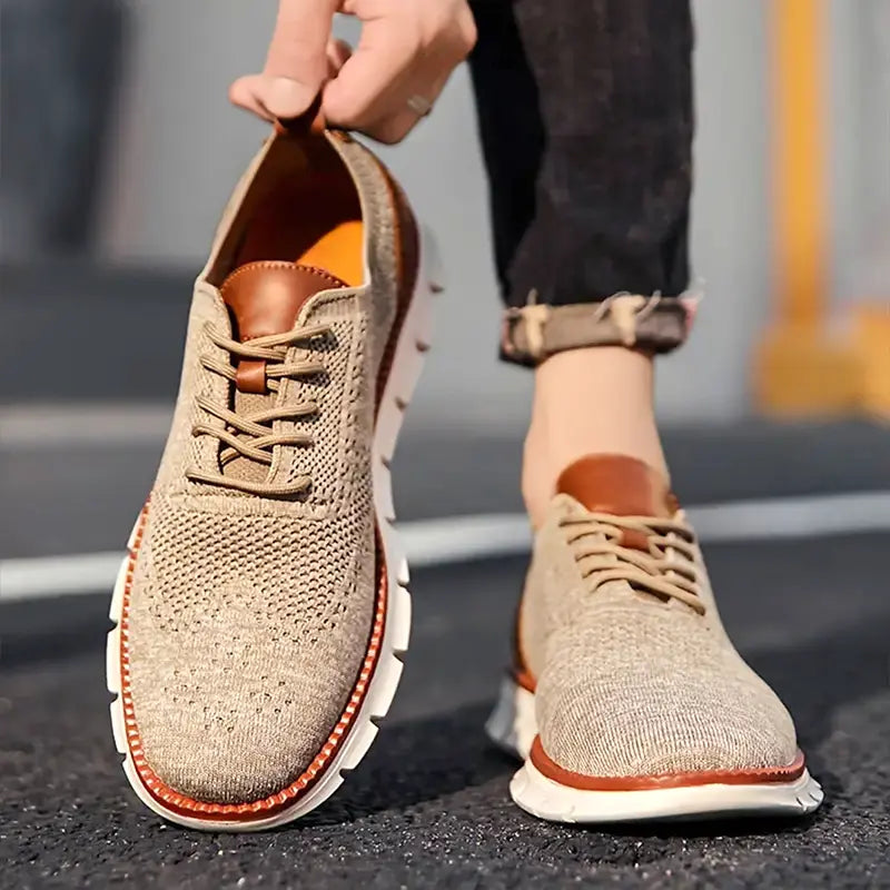 Breathable Oxford Dress Shoes