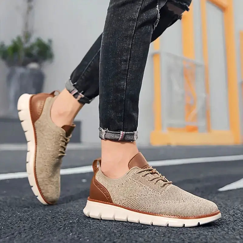 Breathable Oxford Dress Shoes