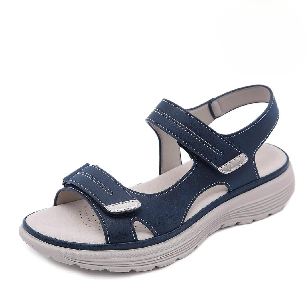 Supportive Women's Walking Shoes - Wide Fit Sneakers - OutfitLondon