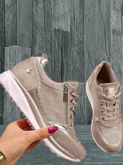 Comfortable Lace Up Supportive Women's Shoes