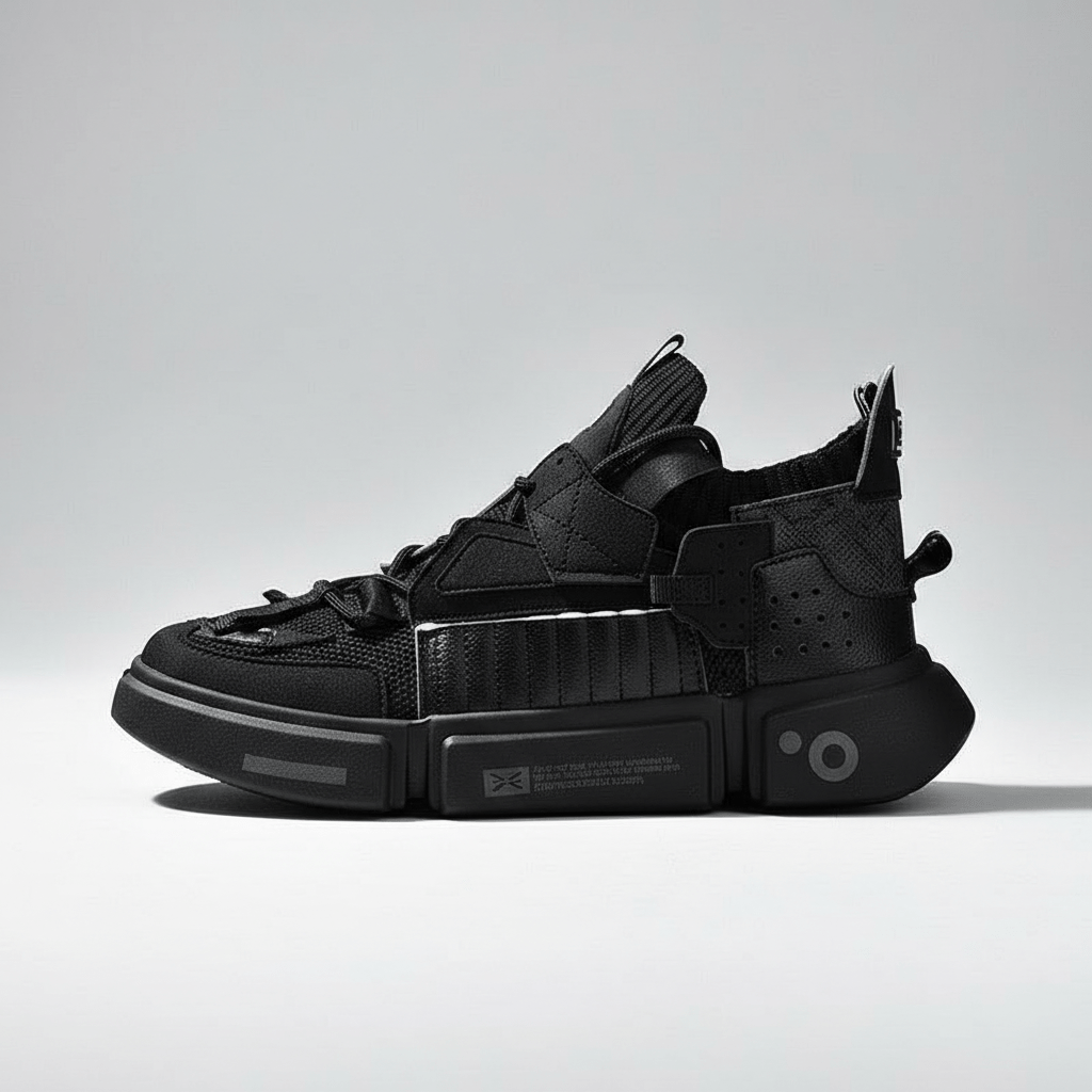 Trendy City Sneakers with Thick Outsole