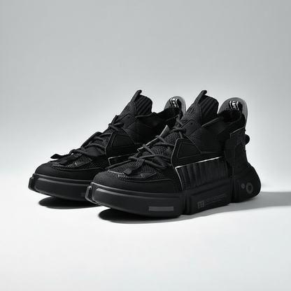 Trendy City Sneakers with Thick Outsole