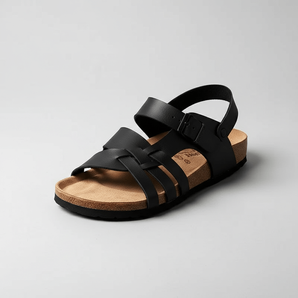 Adjustable Buckle Strap Open Toe Summer Sandals