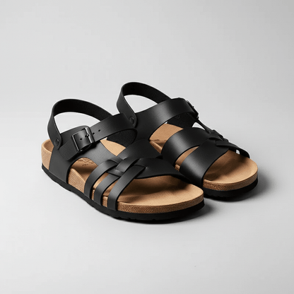 Adjustable Buckle Strap Open Toe Summer Sandals