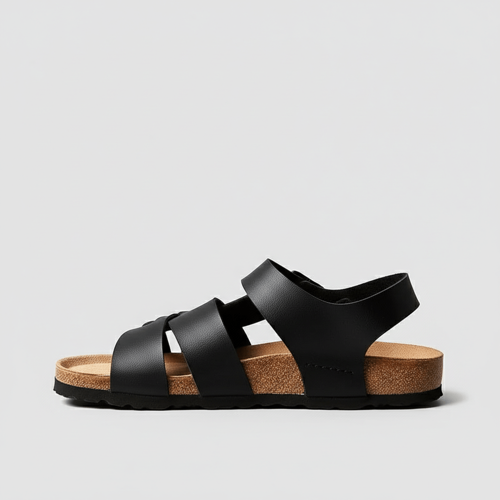 Adjustable Buckle Strap Open Toe Summer Sandals