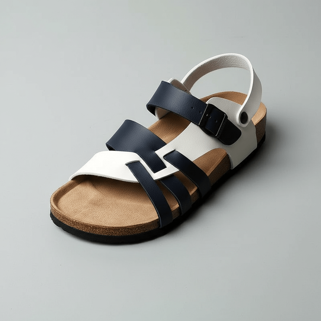 Adjustable Buckle Strap Open Toe Summer Sandals