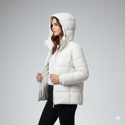 Warm Women's Quilted Puffer Jacket Coat