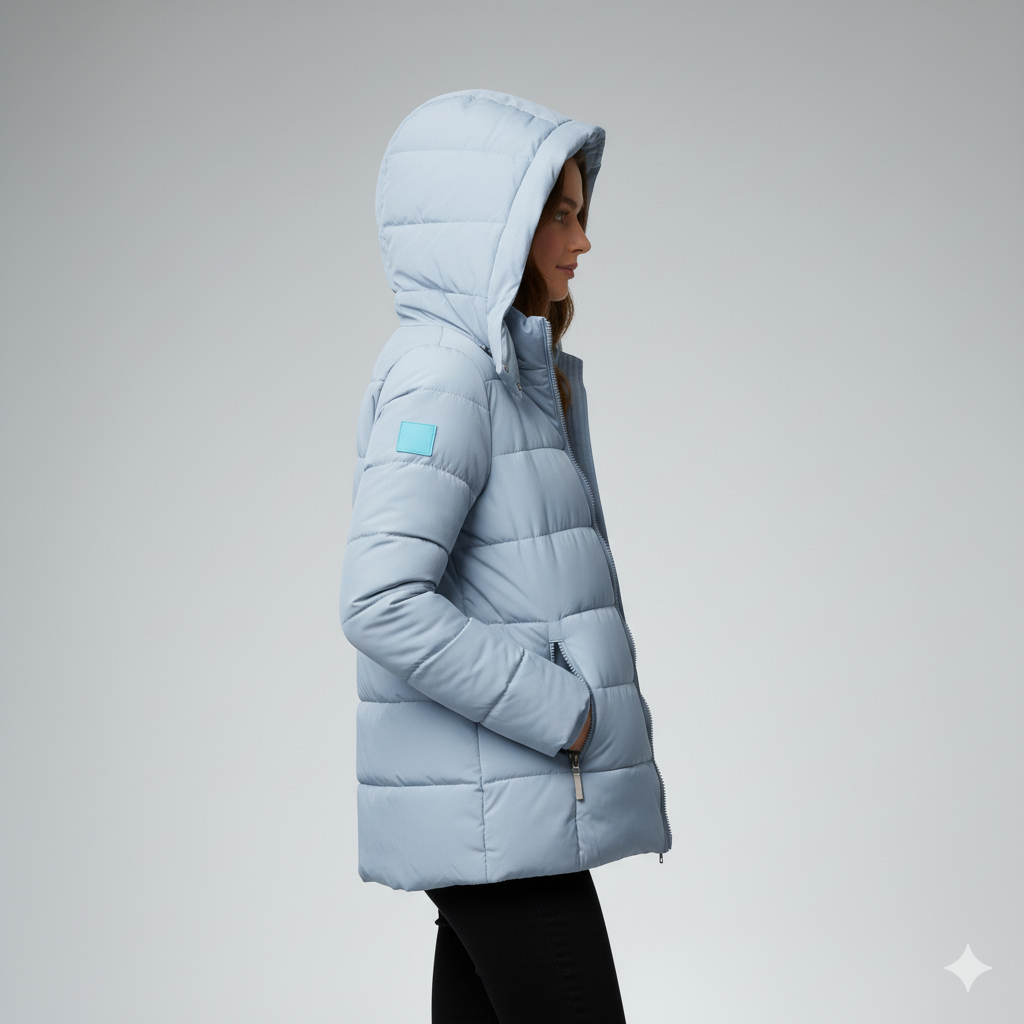 Warm Women's Quilted Puffer Jacket Coat