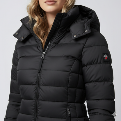 Warm Women's Full Zip Puffer Coat