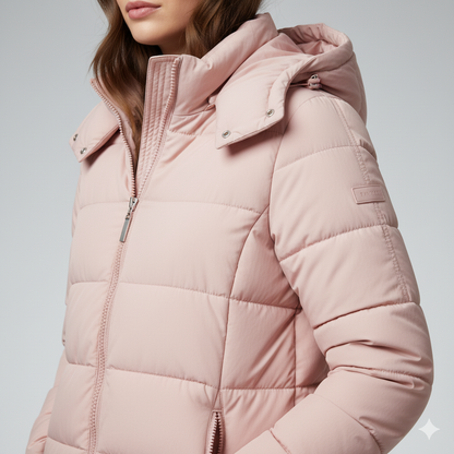 Warm Women's Quilted Puffer Jacket Coat