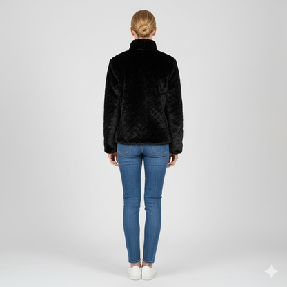 Warm Quilted Winter Jacket for Women
