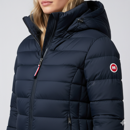 Warm Women's Full Zip Puffer Coat