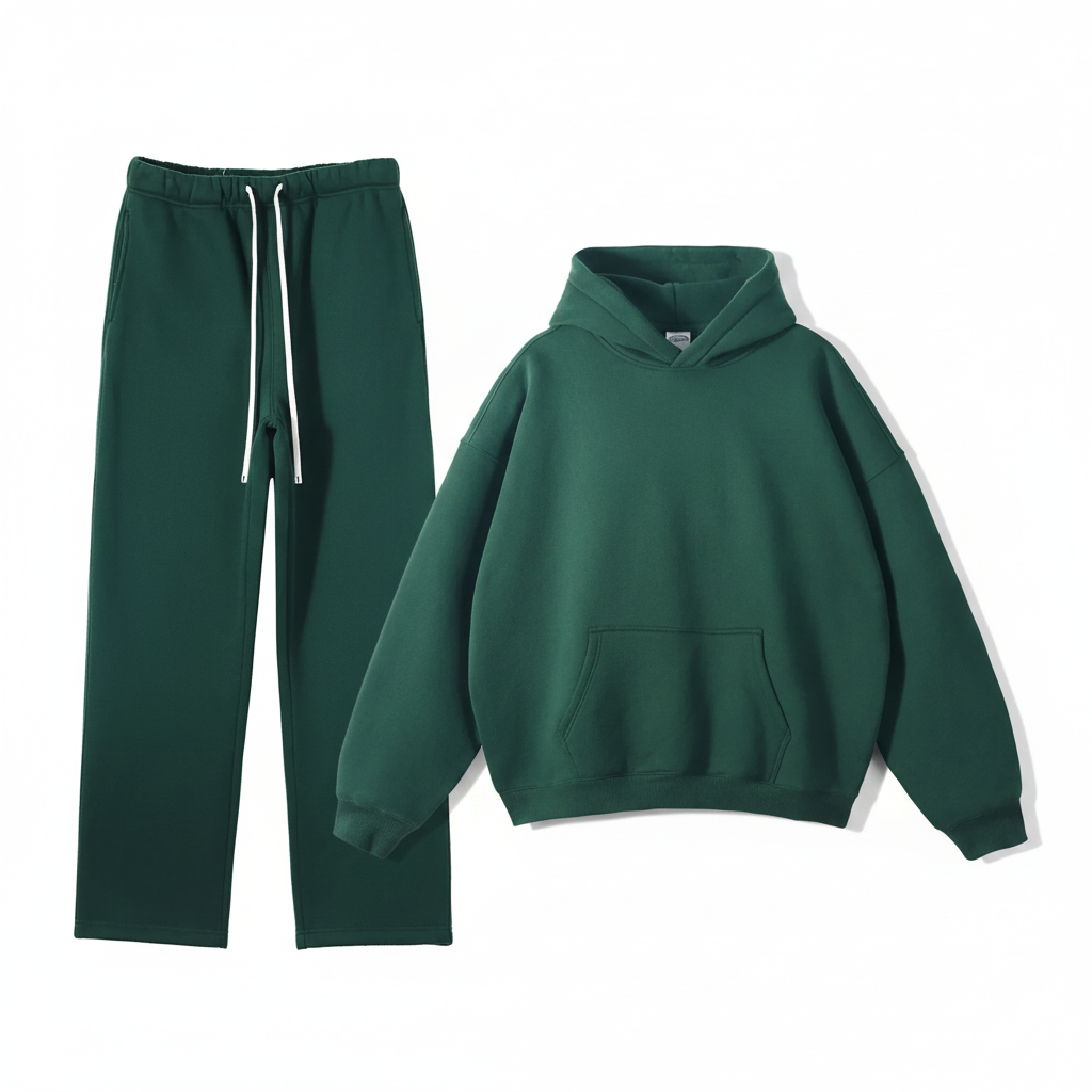 Cozy Men's Fleece Hoodie & Comfortable Sweatpants