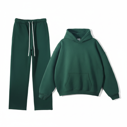 Cozy Men's Fleece Hoodie & Comfortable Sweatpants