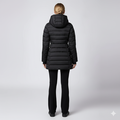 Warm Women's Full Zip Puffer Coat