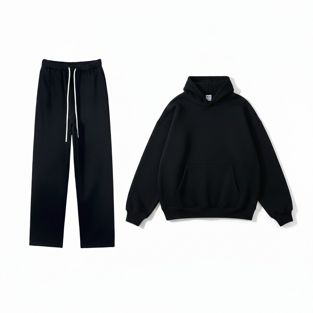 Cozy Men's Fleece Hoodie & Comfortable Sweatpants