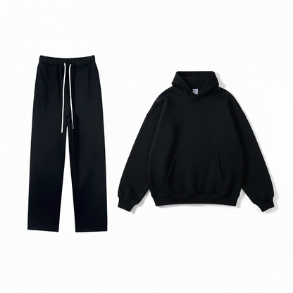 Cozy Men's Fleece Hoodie & Comfortable Sweatpants
