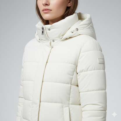 Warm Women's Quilted Puffer Jacket Coat