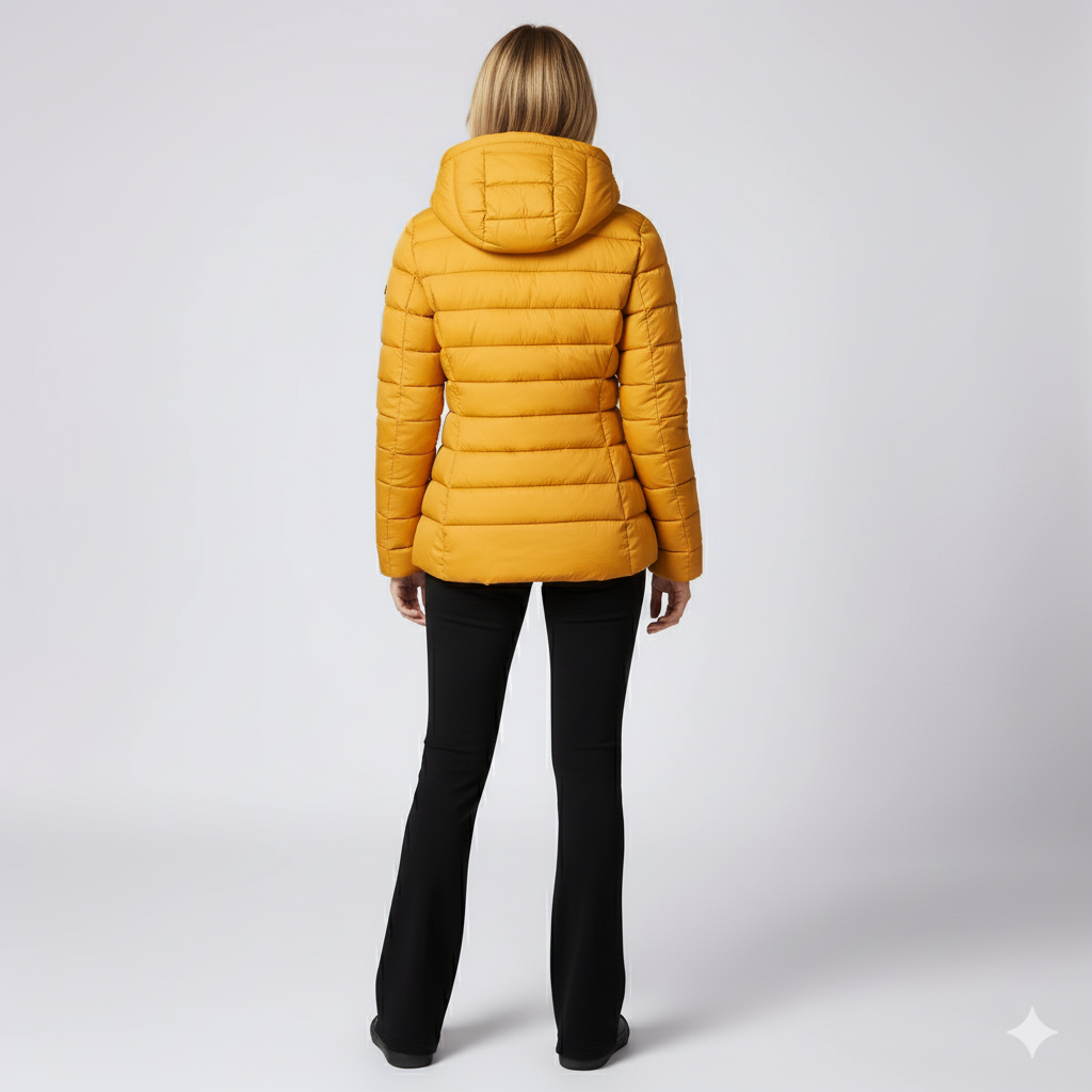 Warm Women's Full Zip Puffer Coat
