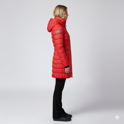 Warm Women's Full Zip Puffer Coat