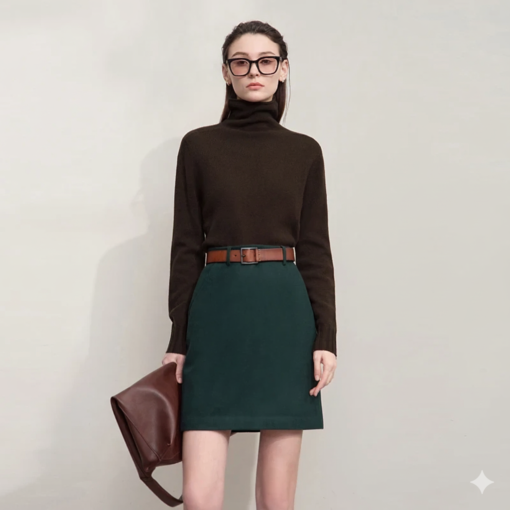 Slim Fit Knit Womens Casual T Shirt - OutfitLondon