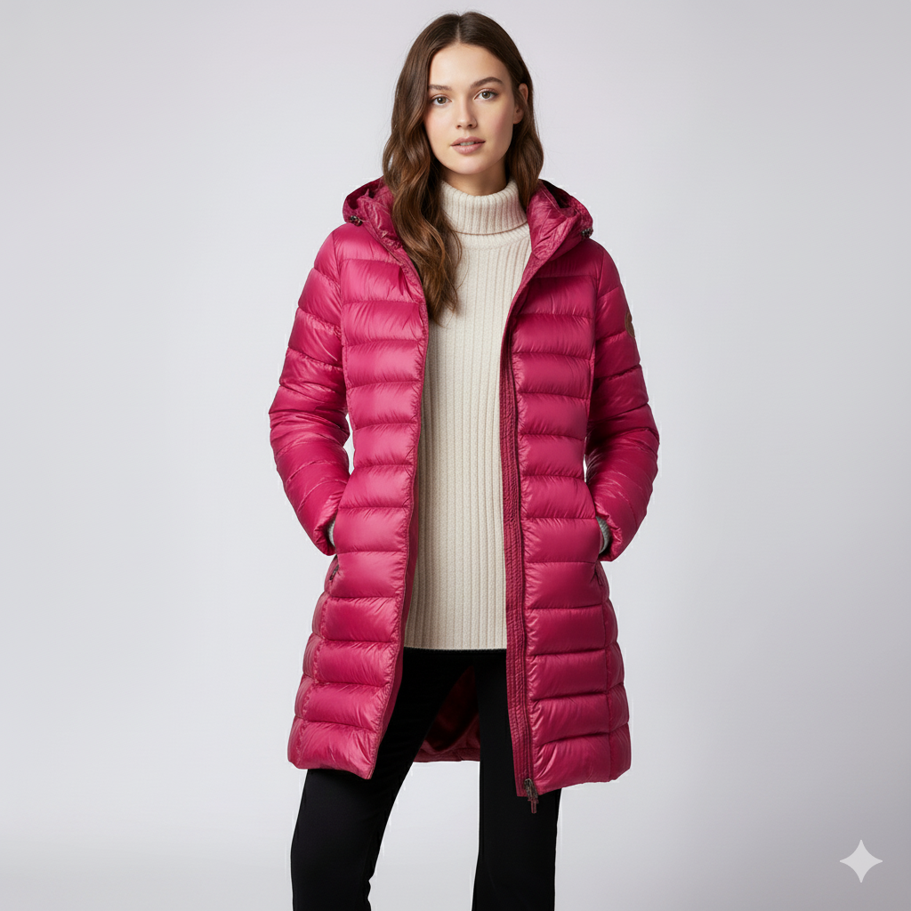 Lightweight Women's Winter Coat Casual Outerwear Jacket